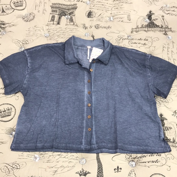 🎁 Free People Weekend Rush Top - Picture 3 of 7